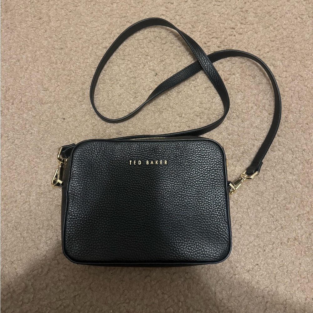 Ted Baker Genuine Leather Crossbody Bag